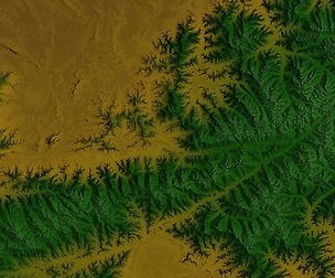 Terrains from NASA Satellite images or any image