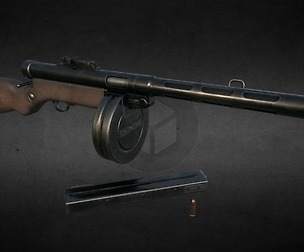 Lowpoly PBR Suomi KP/-31