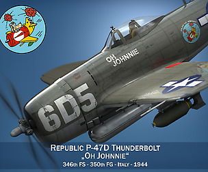 Republic P-47 Thunderbolt - Oh Johnnie