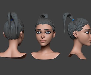 Stylized Bust