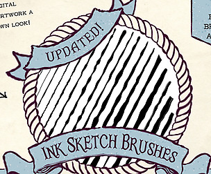 Ink Sketch Brushes