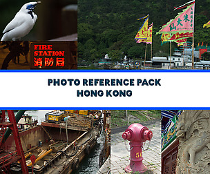 Hong Kong Photo Reference Pack