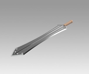 Sword of Erik Killmonger from movie Black Panther