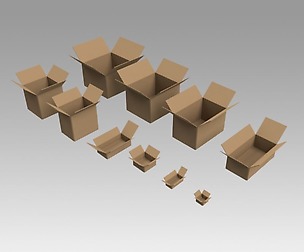 Cardboard boxes