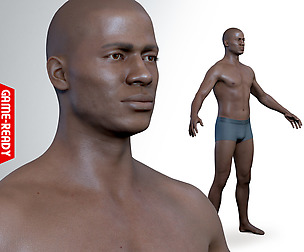 Average Black Male Body