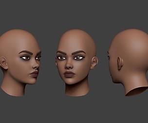 Woman Head 5