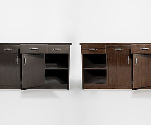 Cupboard VR / AR / low-poly 3D model