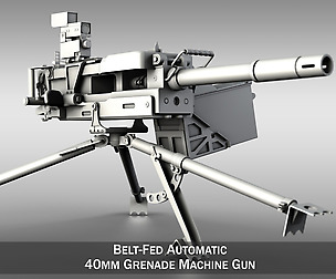 40mm Grenade Machine Gun
