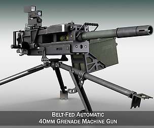 40mm Grenade Machine Gun
