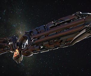 Sci-Fi Spaceship concept