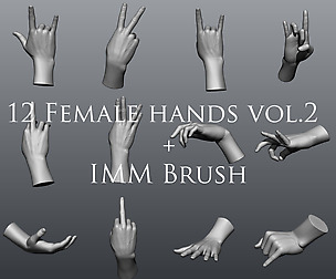 12 Female Hands vol2