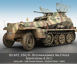 SD.KFZ 250/9 - 116 PzDiv