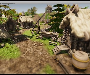 Stylized Village Construction Kit