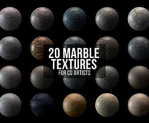 20 Marble Textures for CG Artists