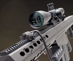 Barret M82A1 sniper rifle