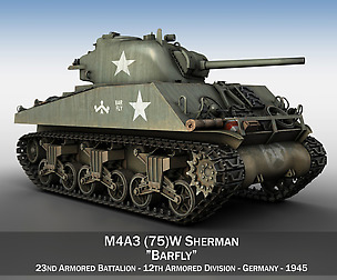 M4A3 75mm - Sherman - Barfly