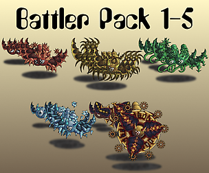 Monster Battler Pack Creatures 1-5