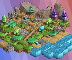 2D Isometric Starter Style Plus Kit +.svg