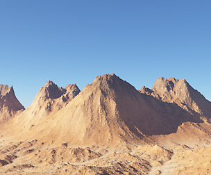 Volcanoes & Mountains Ranges in World Machine