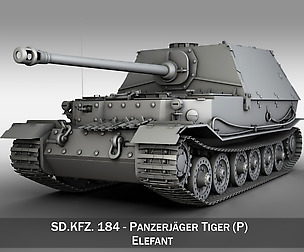 Elefant Tank destroyer - Tiger (P)
