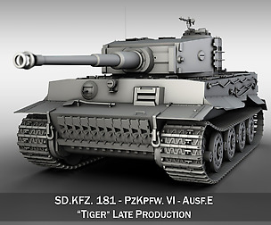Panzer VI - Tiger - Late Production