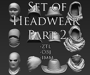 Set of Headwear Part 2