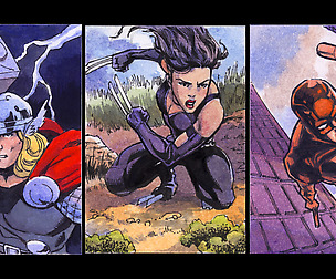 Sketch Card Tutorial Part 2 - The figure