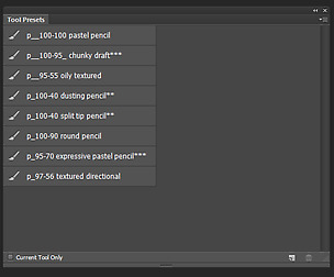 V. Pencil Tools (.tpl preset)