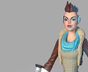 Character Modeling & Texturing For Game