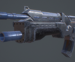 SCI FI weapon