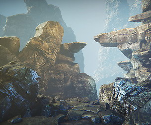 Sharp rock
