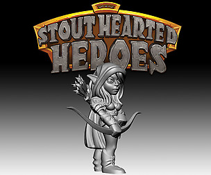 STOUT HEARTED HEROES - Elf Archer