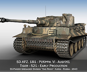Panzer VI - Tiger - S21 - Early Production