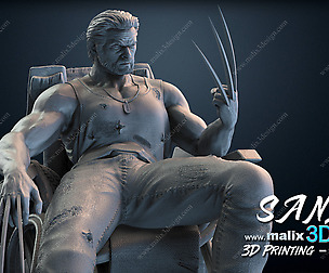 Logan Wolverine  X-Men 3D printable Ready
