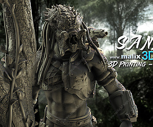 Predator 3D printable Ready
