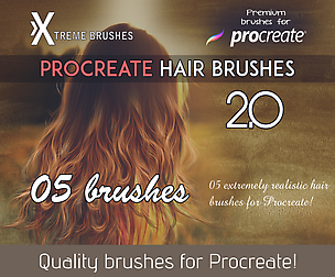 Procreate Hair Bundle 2.0