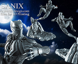Black Panther 3D Print Ready