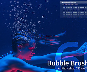 60 Bubble Brushes for Photoshop