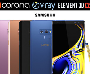 Samsung GALAXY Note 9 all colors
