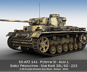 PzKpfw III - Panzer 3 - Ausf.L - 223