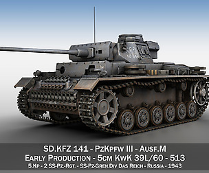 PzKpfw III - Panzer 3 - Ausf.M - 513
