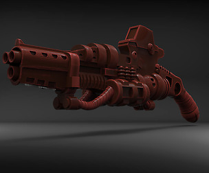 Stylized Sci-Fi Shotgun