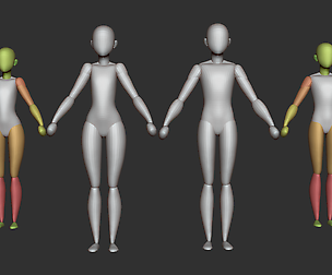Free Proportion Male and female Pack