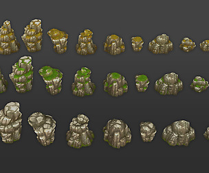 Rock Formation Pack 3