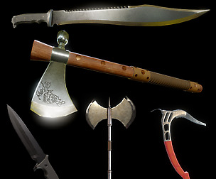 Melee pack VR / AR / low-poly 3D model