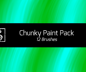 Shrineheart's Chunky Paint Pack - 12 Brushes