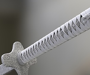 Katana Concepting in Zbrush