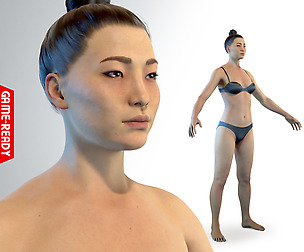 Average Asian Female Body