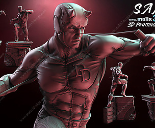 DAREDEVIL Model For 3D Printing