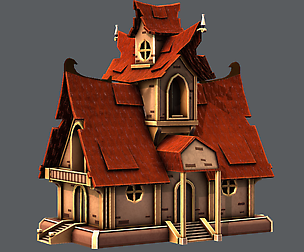 House Cartoon V02